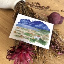 Imán Ermita Santa Llúcia y Sant Benet panorámica noche