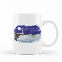 Taza Faro de Irta noche