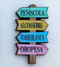 Imán Poste Peníscola-Alcossebre-Torreblanca-Oropesa