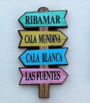 Imán Poste Ribamar-Cala Mundina-Cala Blanca-Las Fuentes