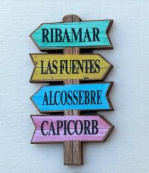 Imán Poste Ribamar-Las Fuentes-Alcossebre-Capicorb